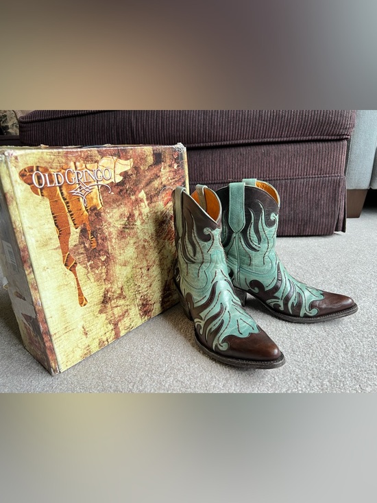 Old Gringo Shoes - Old gringo 8 western cowboy cowgirl ankle boots Mother’s Day